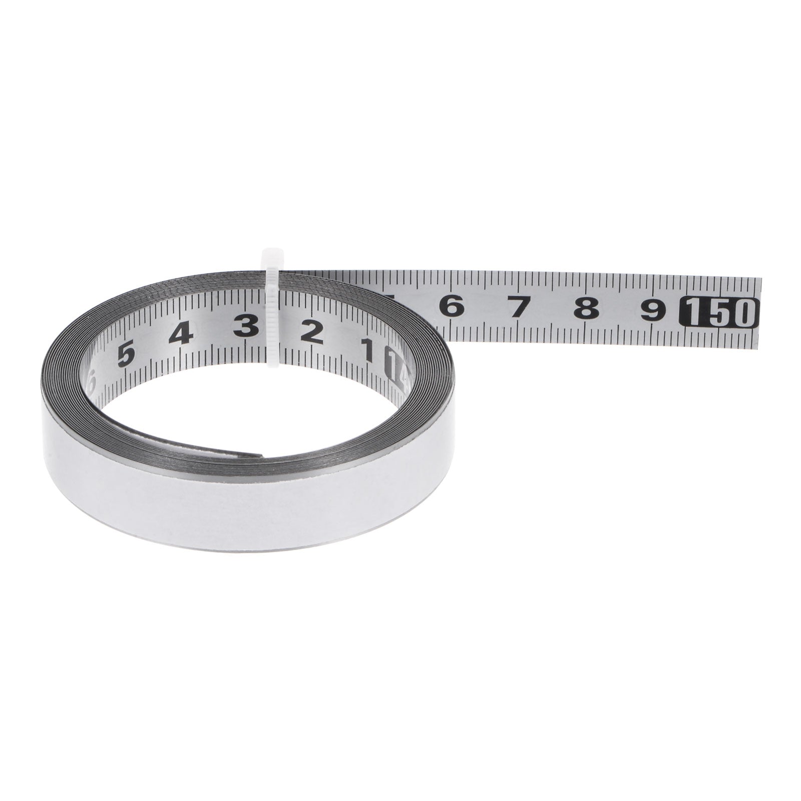 Self-Adhesive Measuring Tape 150cm Metric Middle to Both Sides Read ...