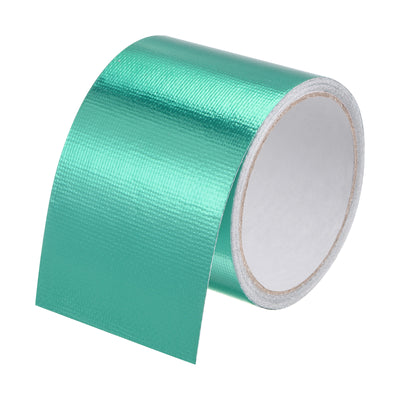 Harfington Tarpaulin Repair Tape 3.15"x14.6ft Waterproof Rip Tent Repair Tape Green