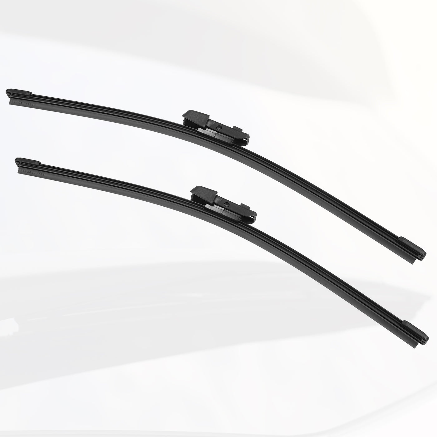 ACROPIX 13" 13" Car Rear Windshield Wiper Blade Fit for Seat Alhambra - Pack of 2 Black