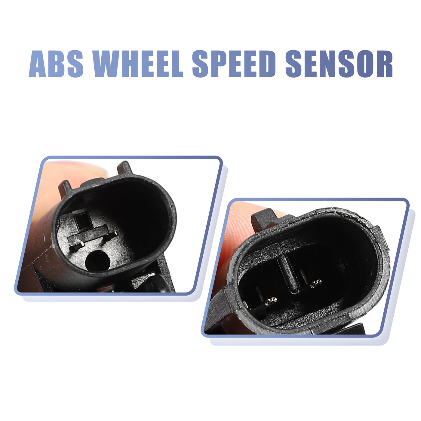 X AUTOHAUX 4pcs ABS Wheel Speed Sensor Front Rear No.15121067/20938122/15229012/84356647 for GMC Sierra 1500 for Chevy Silverado 1500 4.3 4.8 5.3 6.0 6.2 2007-2013