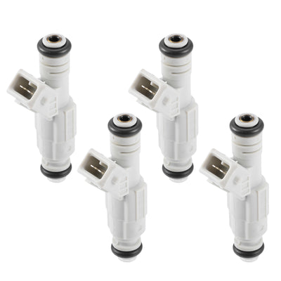Harfington 4pcs 0280155820 Car Fuel Injector for Ford Cougar Coupe 2.0L 1998-2001 for Ford Focus 2.0L 1998-2004 for Ford Mondeo 2.0L 1996-2000