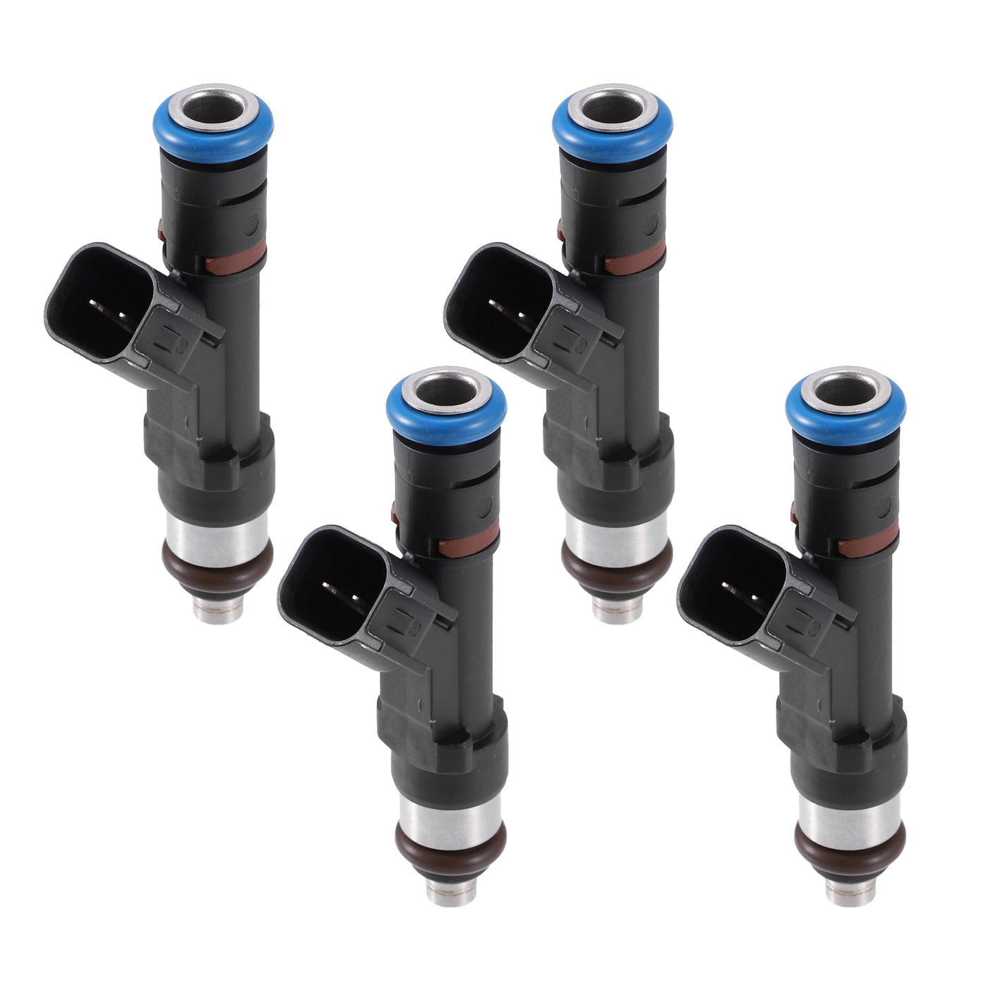 X AUTOHAUX 4pcs 0280158105 Car Fuel Injector for Ford Fusion 2006-2009 for Ford Escape 2007-2008 for Ranger 2006-2011 for Mercury Milan 2006-2009 2.3L