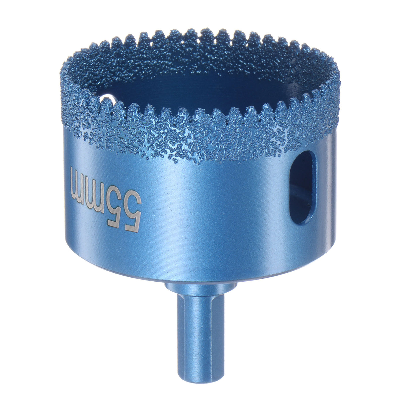 Harfington 55mm Serrated Brazed Diamond Drill Bit Hole Saw for Glass Tile Stone Ceramic