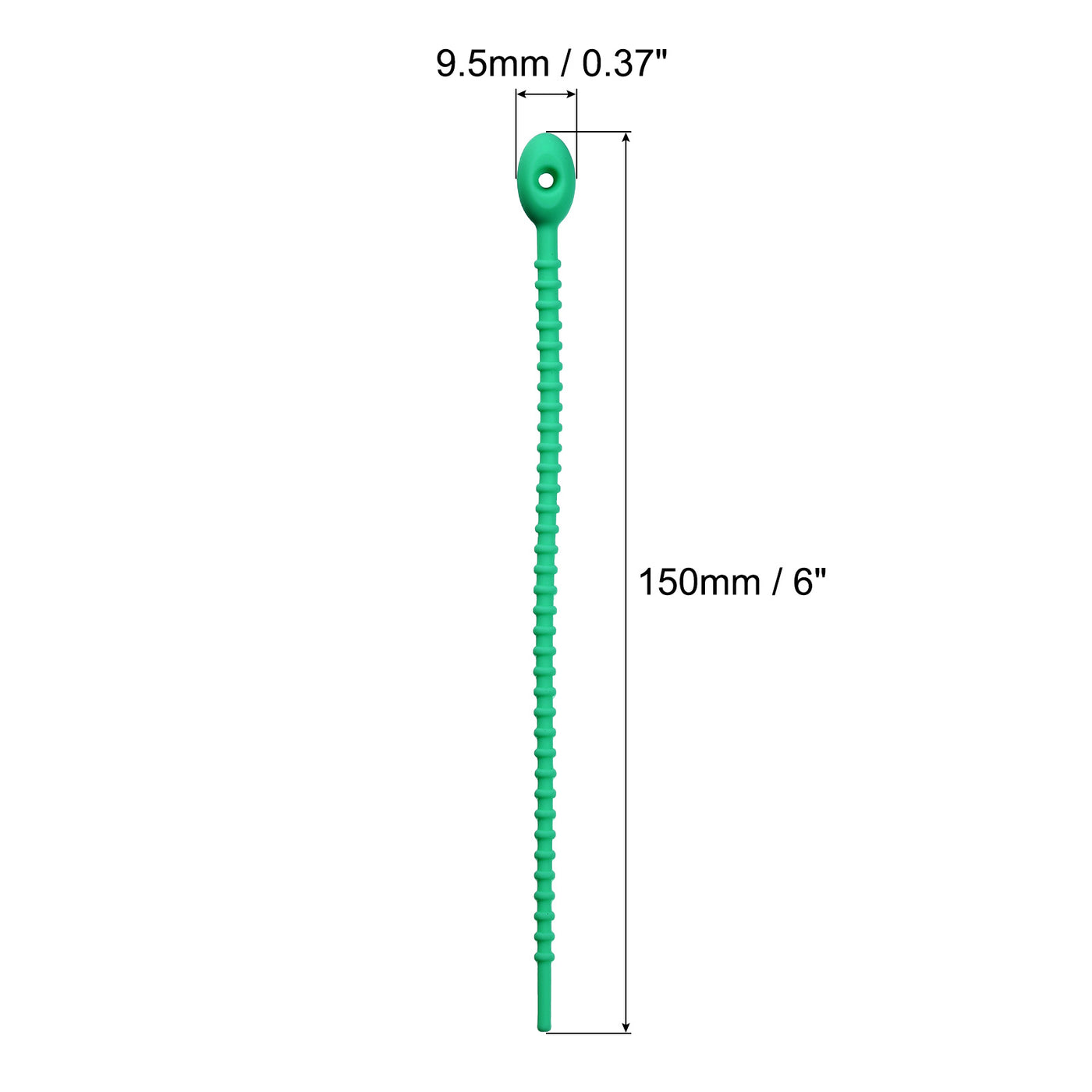 Harfington Reusable Zip Ties, Silicone Zip Ties