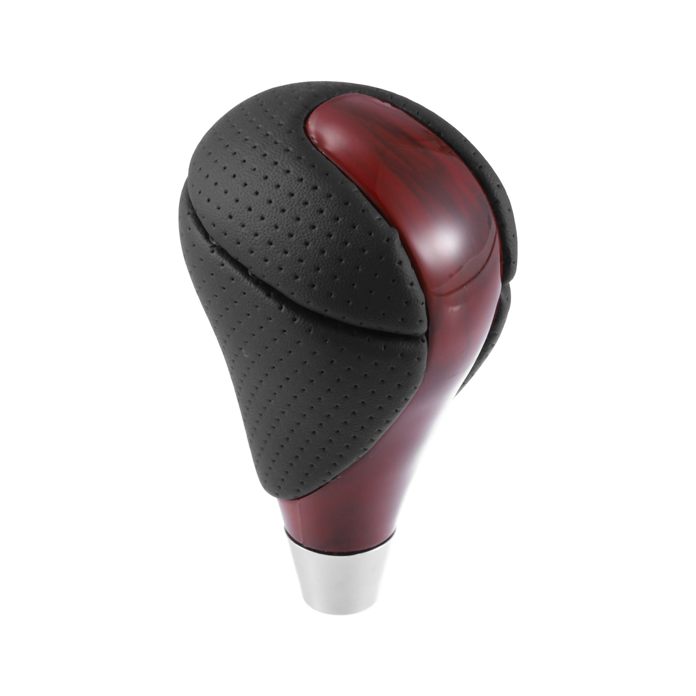 A ABSOPRO Gear Shift Knob Stick Shifter for Lexus ES300h ES350 GS300 GS350 GS430 GS450h GS460 IS250 IS350 LS460 Black Red Wood Pattern