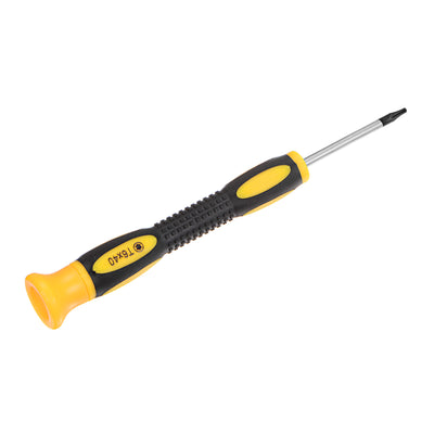 Harfington Uxcell Precision Torx Screwdrivers Security Star Head Swivel Lid Non-slip Handle