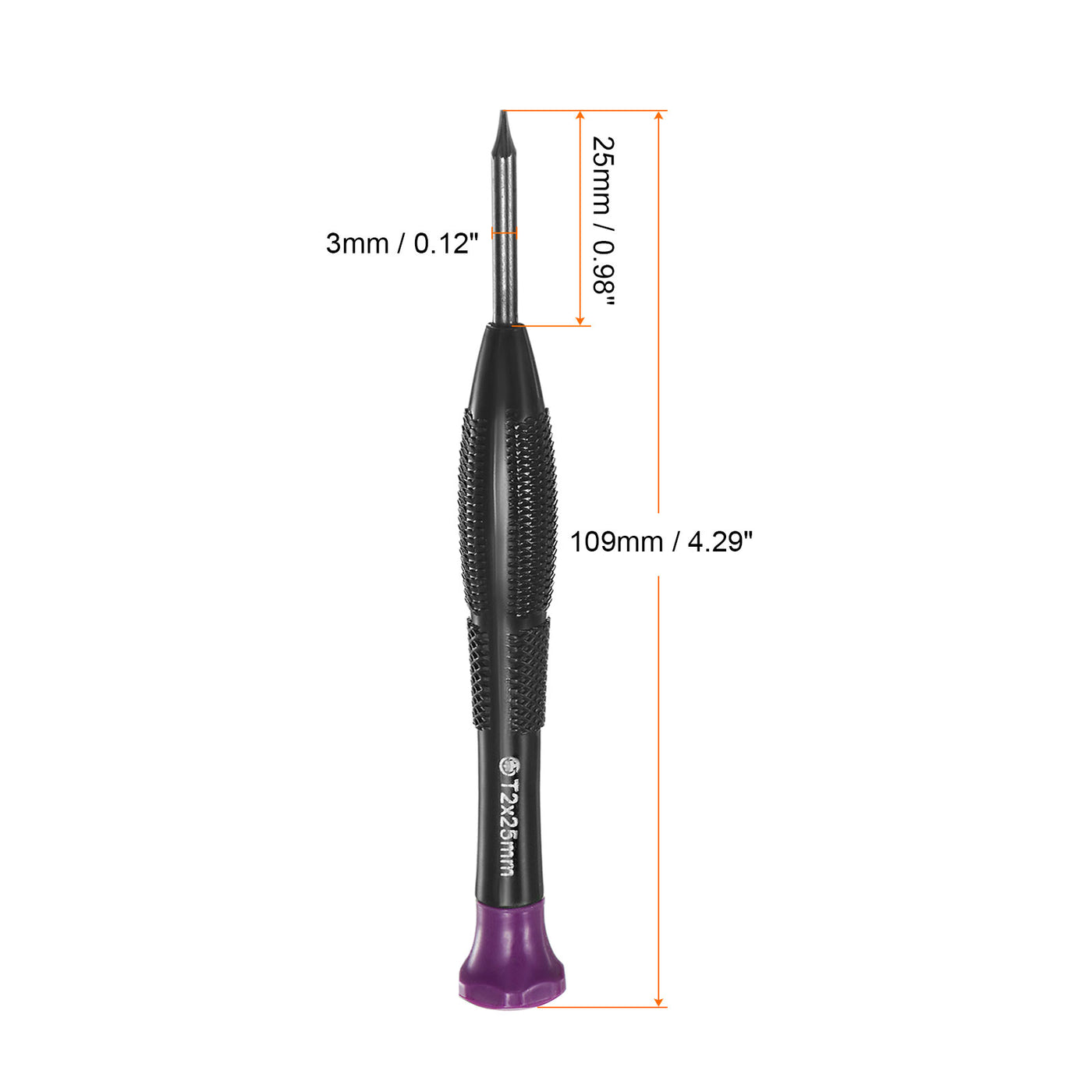 uxcell Uxcell Precision Torx Screwdriver Star Head Swivel Lid Non-slip Plastic Handle