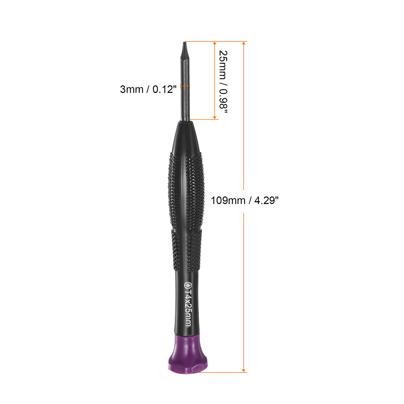 uxcell Uxcell Precision Torx Screwdrivers Star Head Swivel Lid Non-slip Plastic Handle