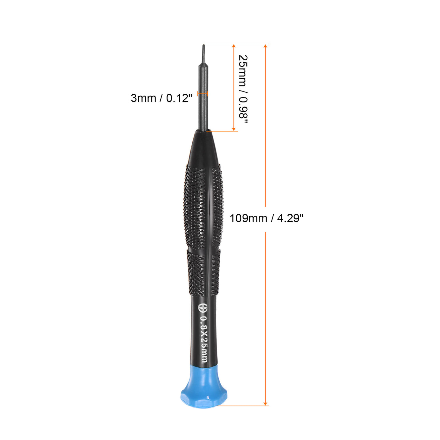 uxcell Uxcell Precision Phillips Screwdrivers Cross Head Swivel Lid Non-slip Plastic Handle