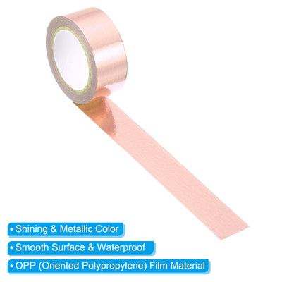 Harfington Metallic Washi Tape 15mm x 5m, 10 Pack Art Tapes Washi Self-Adhesive Pink Gold