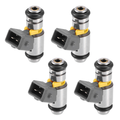 Harfington 4 Pcs IWP157 50102702 Fuel Injector for Fiat Doblo Palio Siena 1.8L 2006