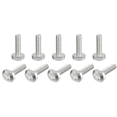 Harfington Uxcell T-Slot Bolts, 20pcs M5x20mm Drop-in Stud Sliding Bolts 304 Stainless Steel