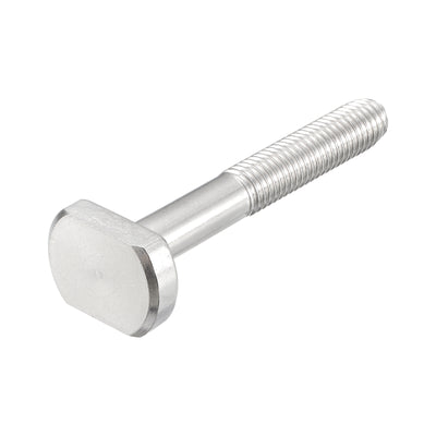 Harfington Uxcell T-Slot Bolts, 1pcs M10x70mm Drop-in Stud Sliding Bolts 304 Stainless Steel