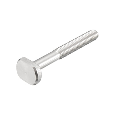 Harfington Uxcell T-Slot Bolts, 1pcs M10x80mm Drop-in Stud Sliding Bolts 304 Stainless Steel