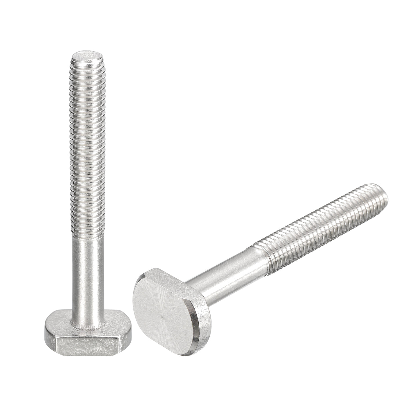 uxcell Uxcell T-Slot Bolts, 2pcs M10x80mm Drop-in Stud Sliding Bolts 304 Stainless Steel