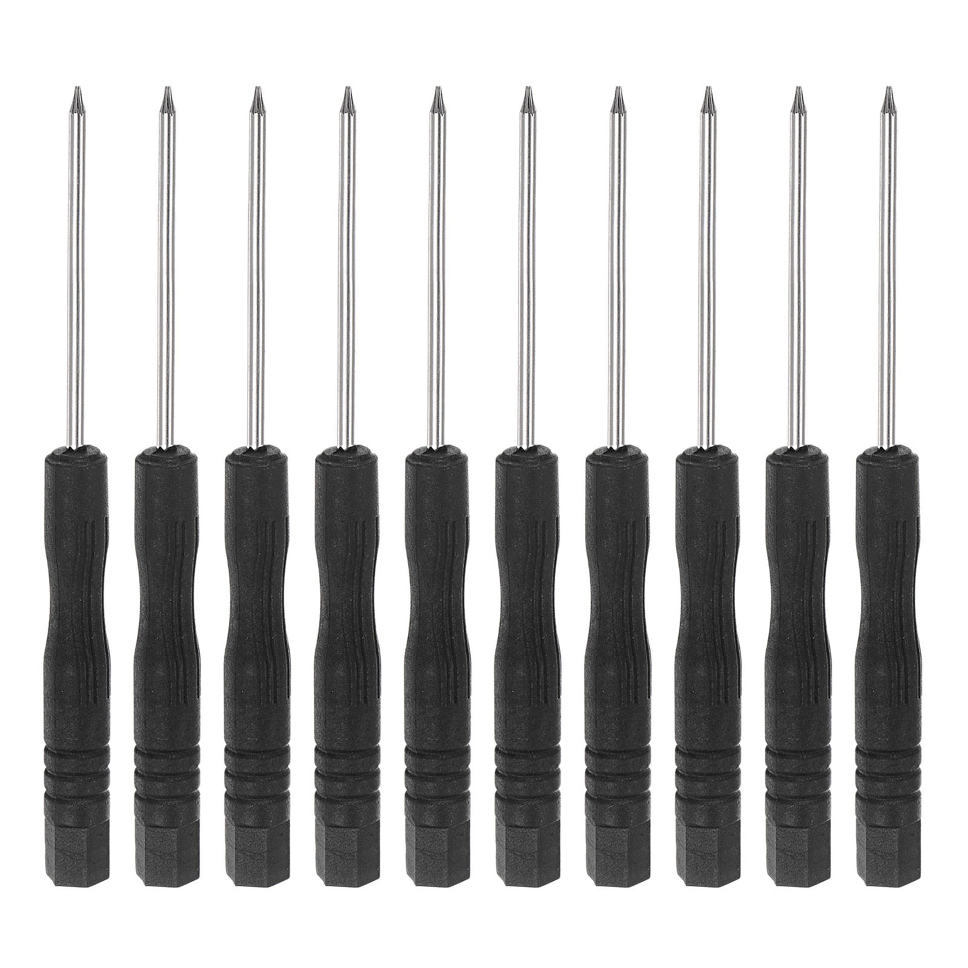 uxcell Uxcell T3 Mini Torx Screwdriver for Watch Eyeglasses Electronics Repair, 10 Pcs