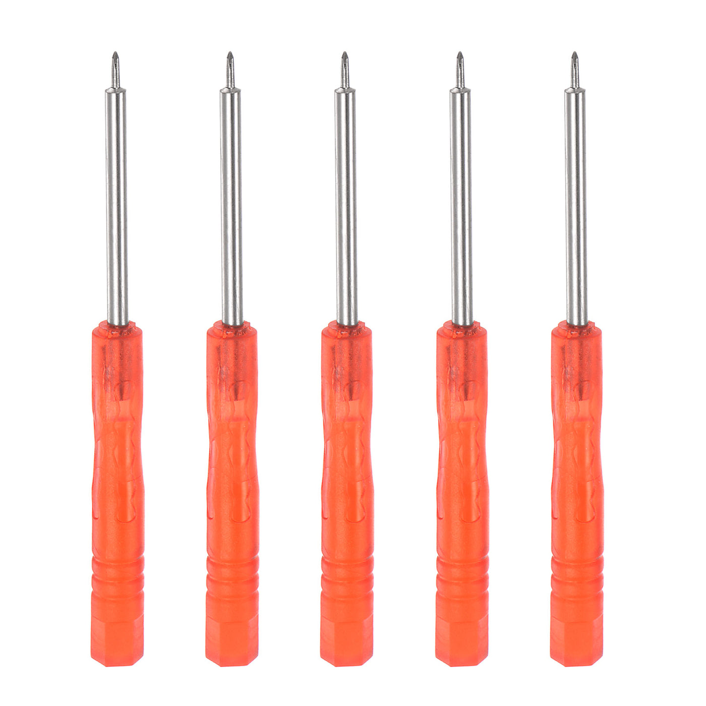 uxcell Uxcell 5pcs 1.2mm Mini Phillips Screwdriver for Watch Electronics Repair (Red)