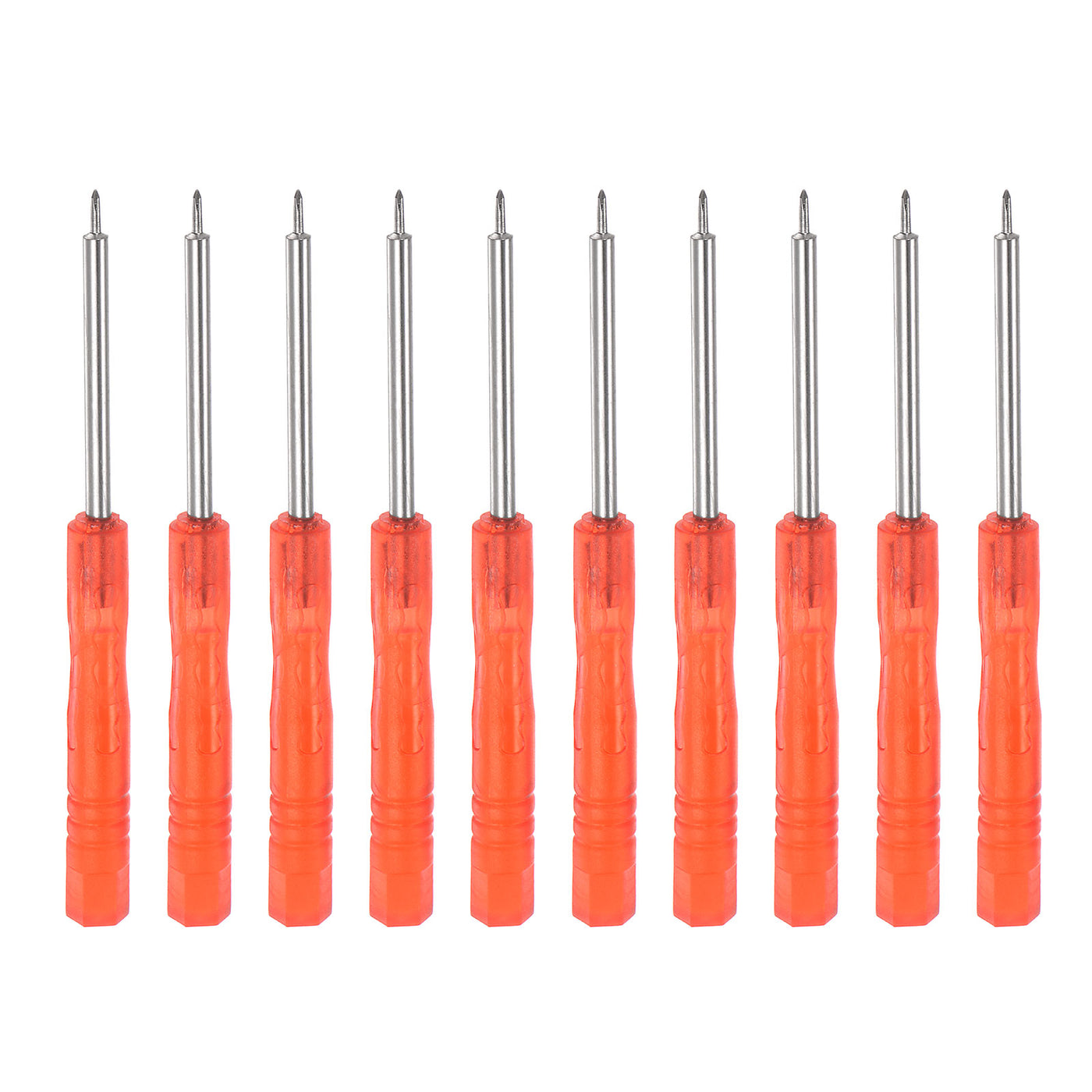 uxcell Uxcell 10pcs 1.2mm Mini Phillips Screwdriver for Watch Electronics Repair (Red)