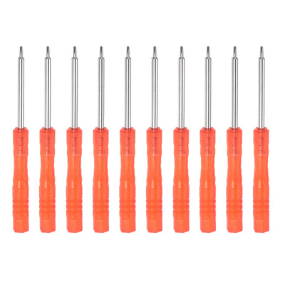 uxcell Uxcell 10pcs 1.5mm Mini Phillips Screwdriver for Watch Electronics Repair (Red)