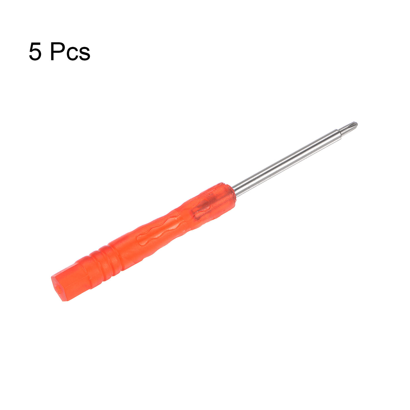 uxcell Uxcell 5pcs 2mm Mini Phillips Screwdriver for Watch Electronics Repair (Red)