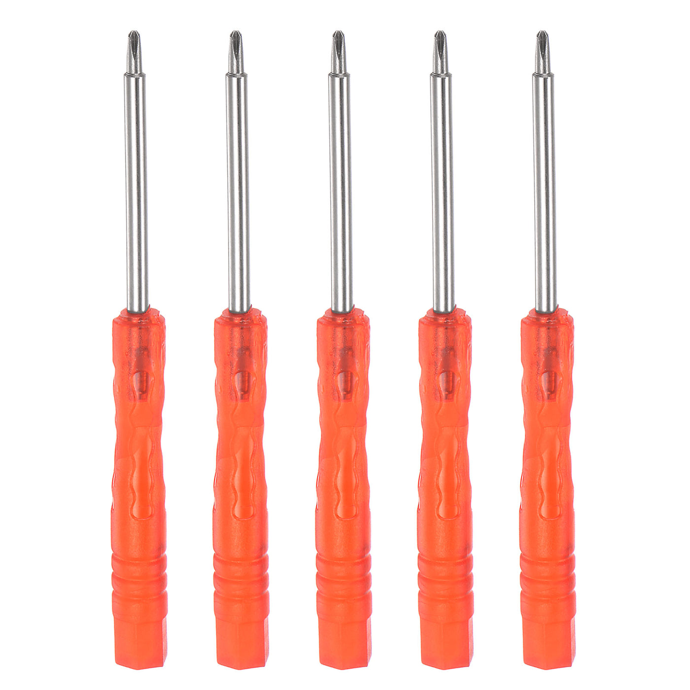 uxcell Uxcell 5pcs 2mm Mini Phillips Screwdriver for Watch Electronics Repair (Red)