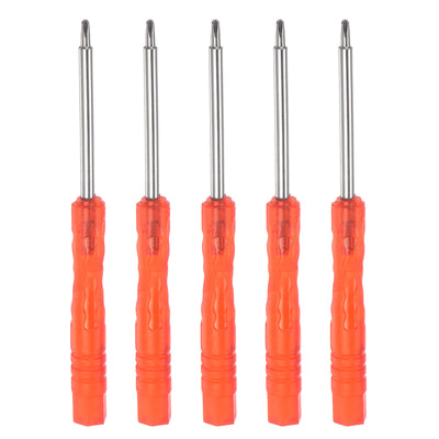 uxcell Uxcell 5pcs 2mm Mini Phillips Screwdriver for Watch Electronics Repair (Red)