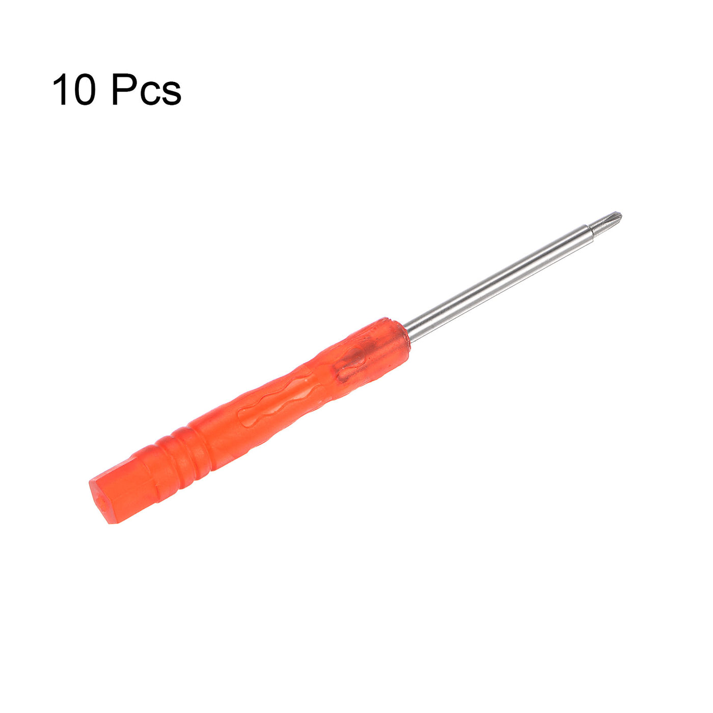 uxcell Uxcell 10pcs 2mm Mini Phillips Screwdriver for Watch Electronics Repair (Red)