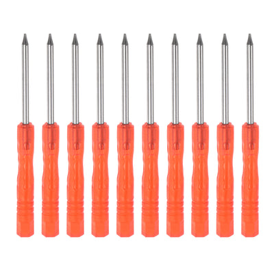 uxcell Uxcell 10pcs T3 Mini Torx Screwdriver for Watch Electronics Repair (Red)