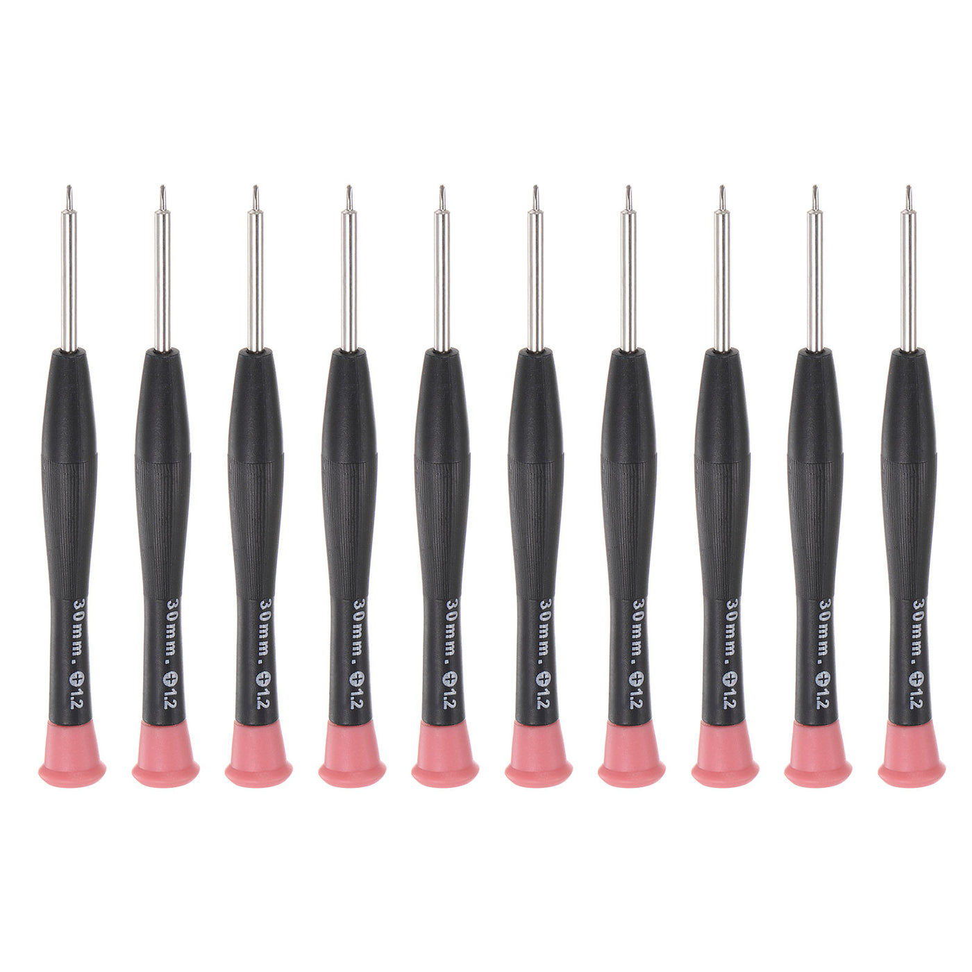 uxcell Uxcell 10pcs 1.2mm Precision Phillips Screwdriver with Swivel Lid for Electronic Repair