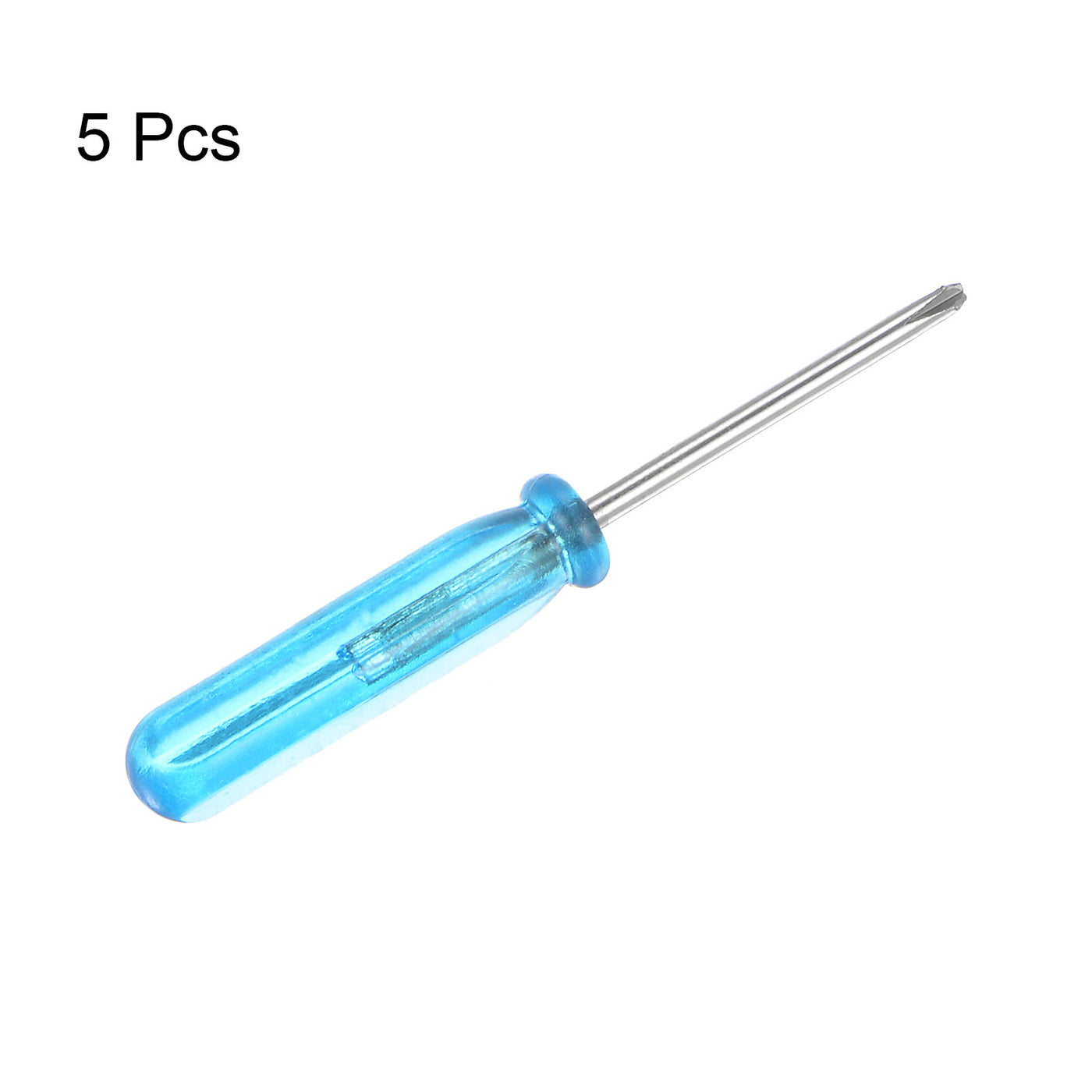 uxcell Uxcell 1.6mm Mini Phillips Screwdriver 45mm Length for Small Appliances Repair, 5 Pcs