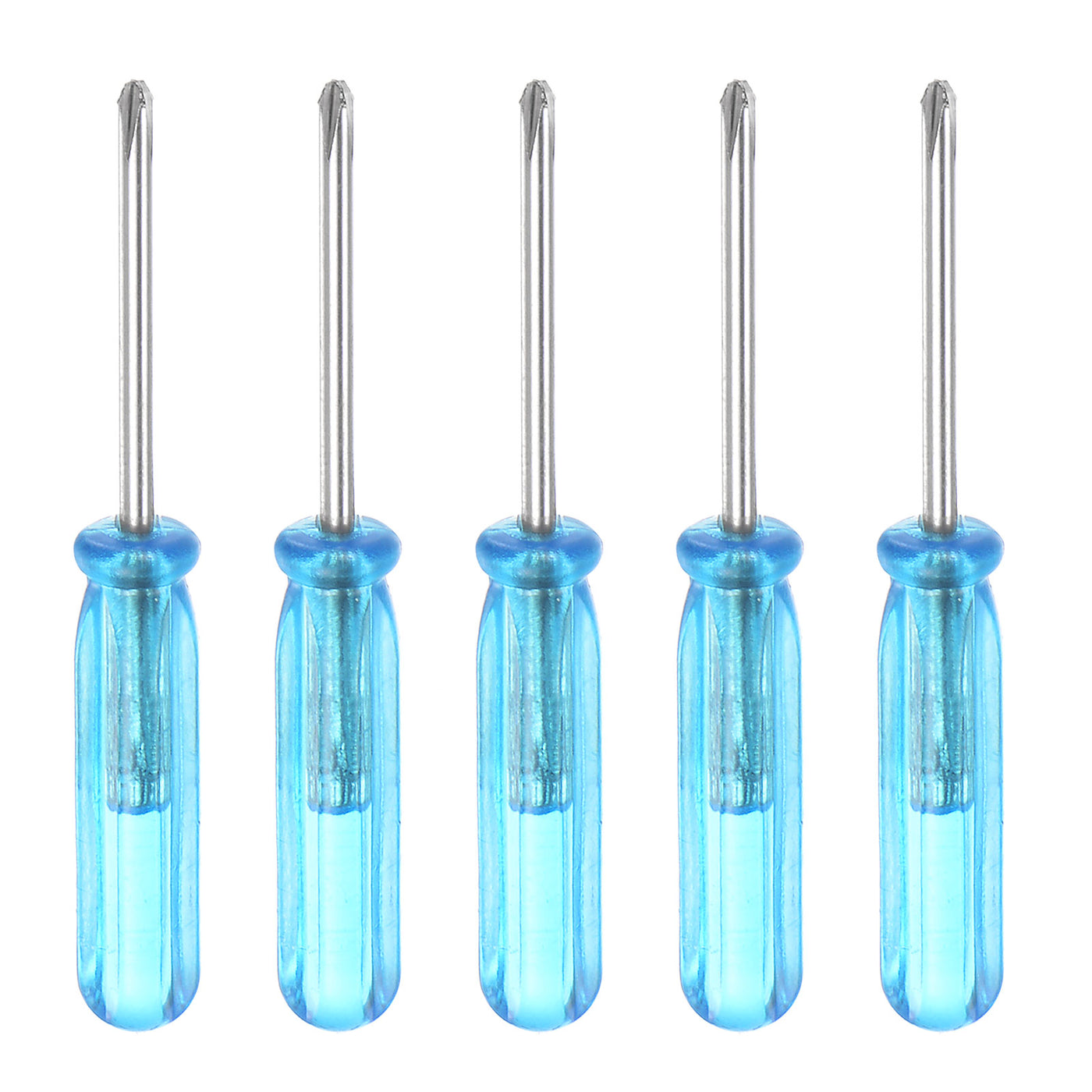 uxcell Uxcell 1.6mm Mini Phillips Screwdriver 45mm Length for Small Appliances Repair, 5 Pcs