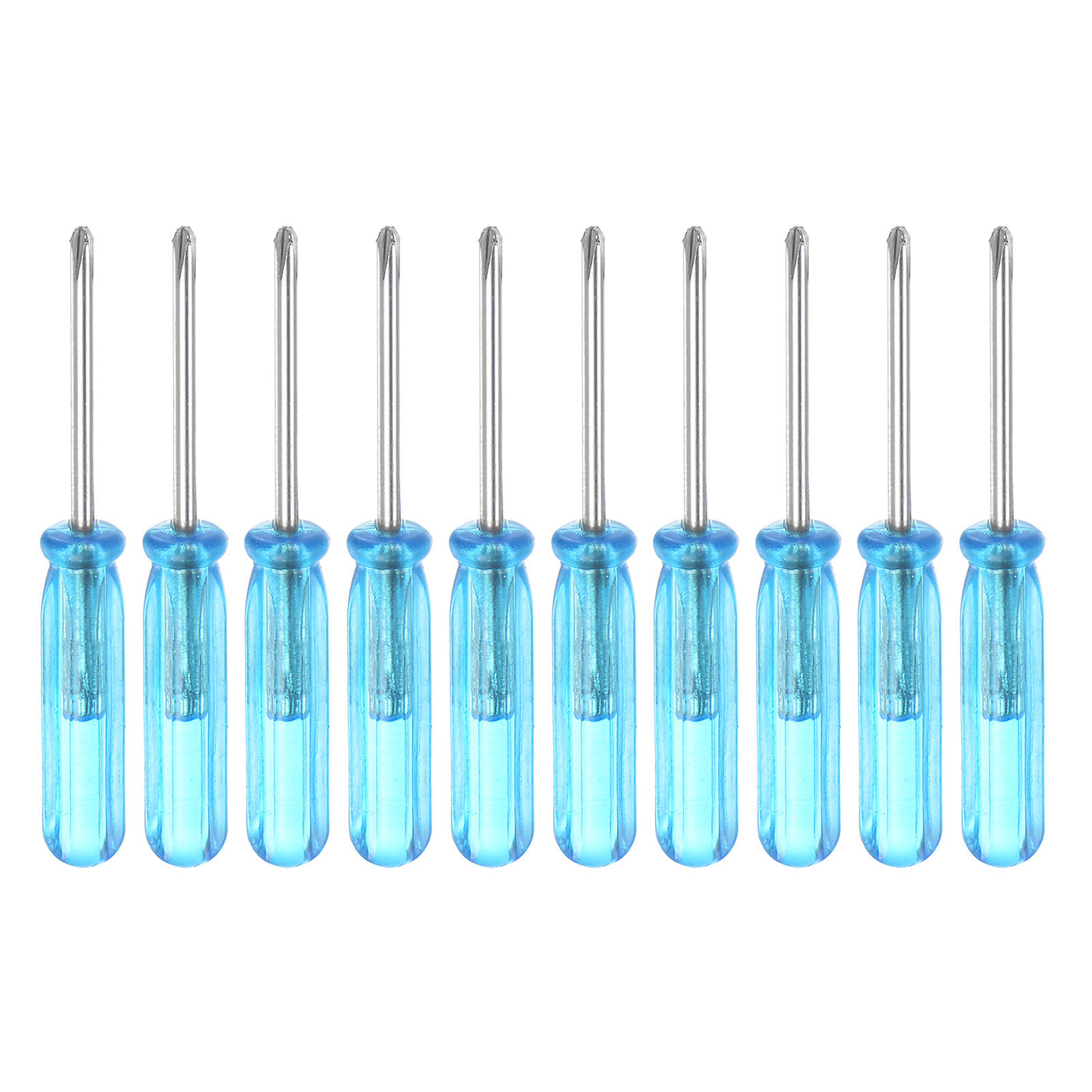 uxcell Uxcell 1.6mm Mini Phillips Screwdriver 45mm Length for Small Appliances Repair, 10 Pcs