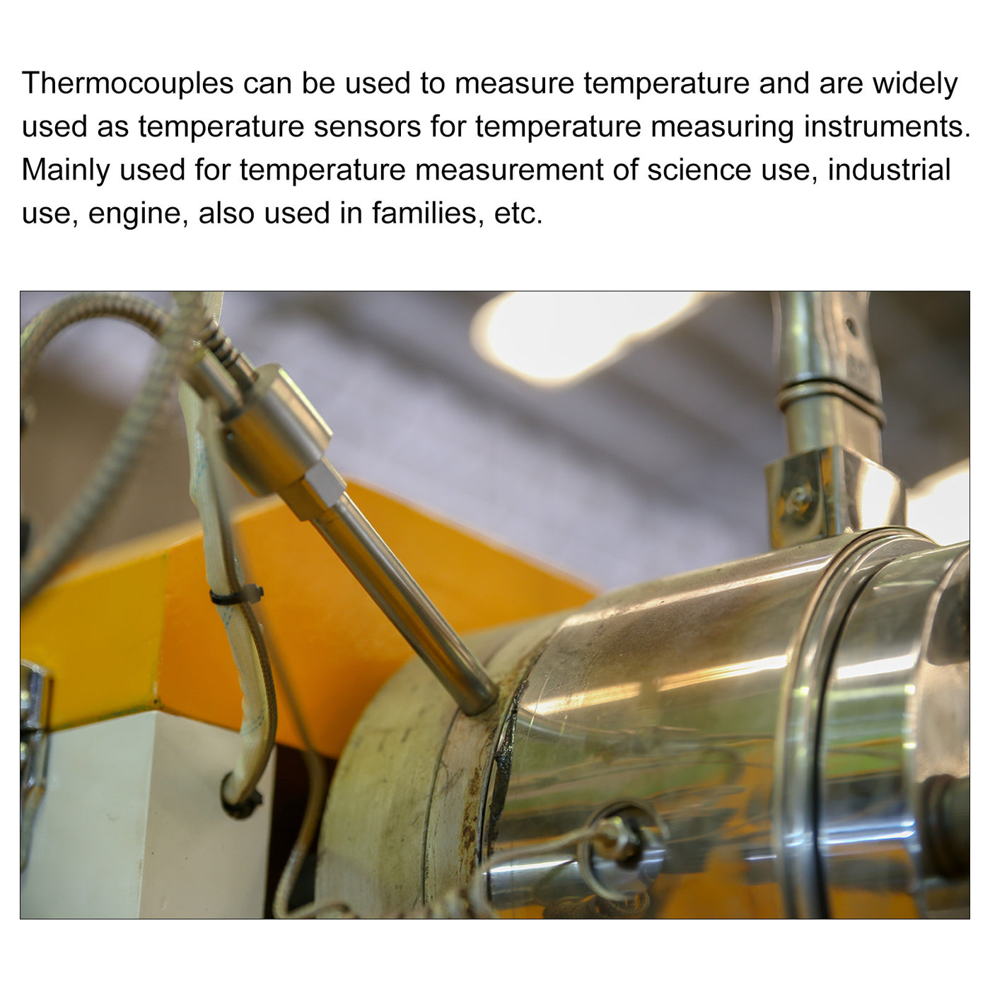 Harfington K Typ Temperaturfühler M6 Schraube Temperaturfühler Thermoelemente 5ft -50 bis 200°C(-58 bis 392°F)