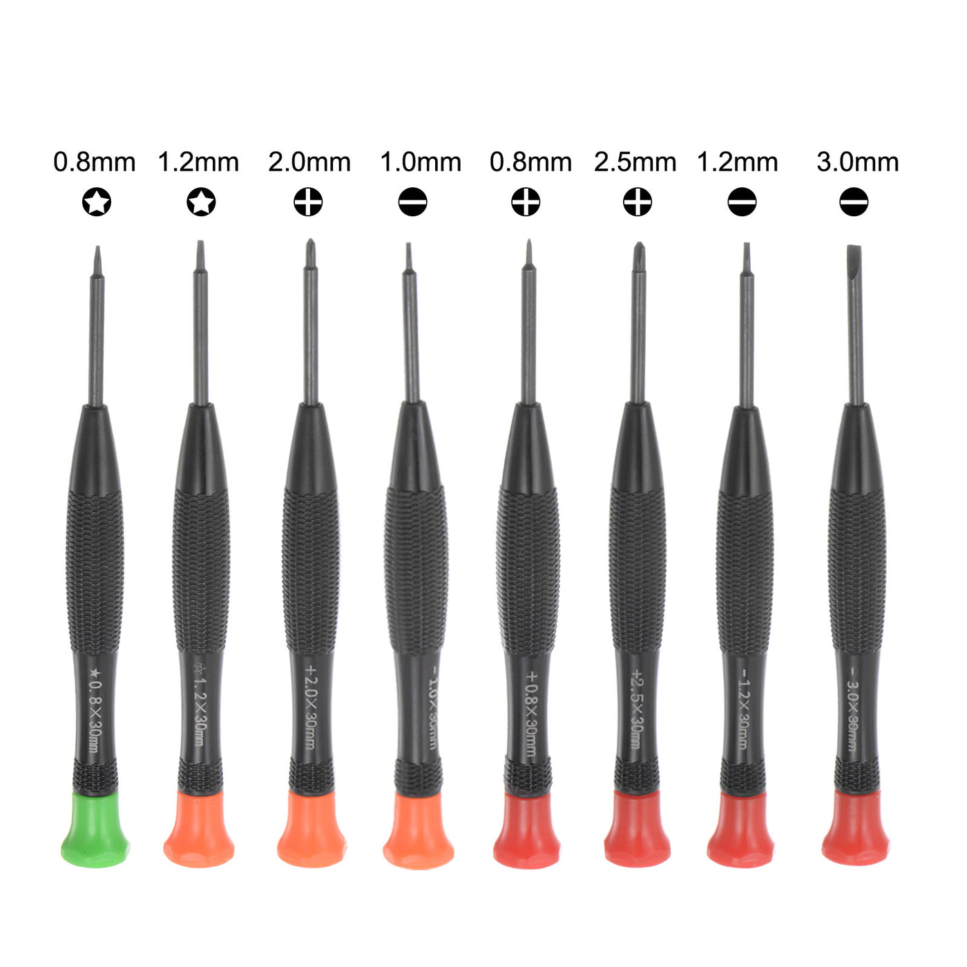 Harfington 18pcs Precision Screwdriver Set Magnetic Slotted Phillips Torx Star Screw Drivers Tweezers for Repairing Phone Watch Eyeglasses Electronics