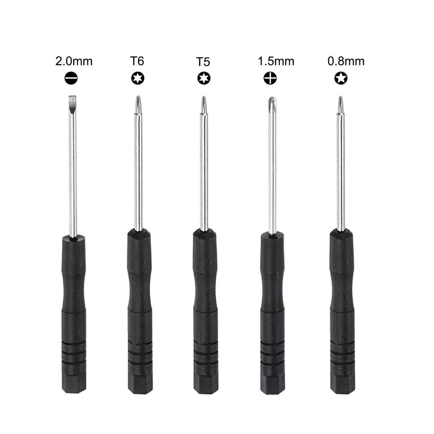 Harfington 11pcs Electronics Repair Kit Mini Screwdriver Set Opening Pry Tool for Repairing Phone Watch Eyeglasses Laptop