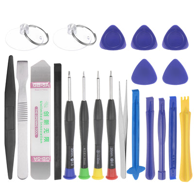 Harfington 21 in 1 Electronics Repair Tool Kit Precision Screwdriver Set Opening Pry Tool for Repairing Phone Watch Eyeglasses Laptop