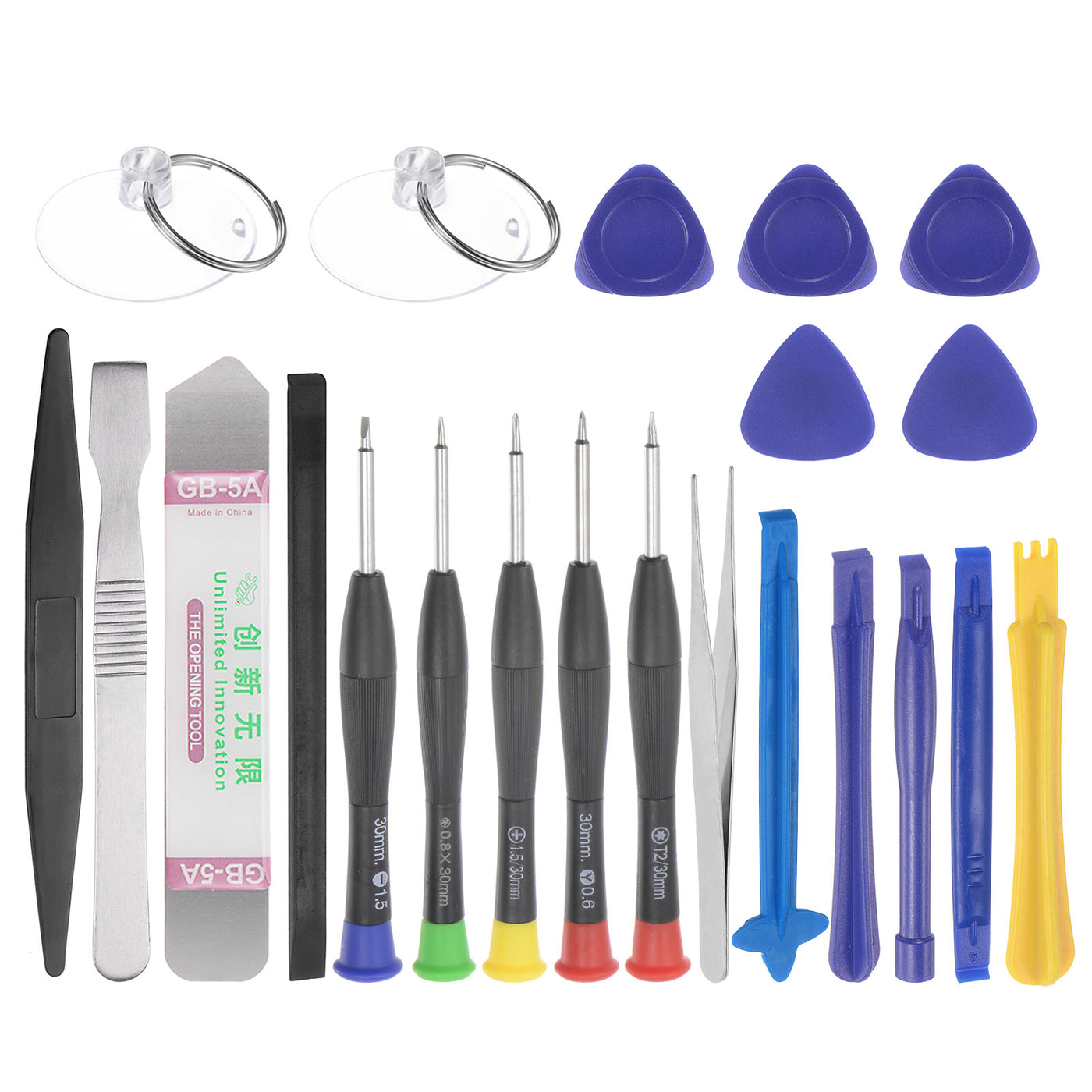 Harfington 22 in 1 Electronics Repair Tool Kit Precision Screwdriver Set Opening Pry Tool for Repairing Phone Watch Eyeglasses Laptop