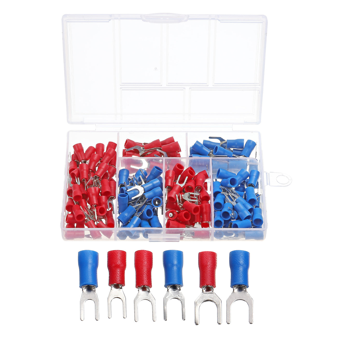 Harfington Electrical Connectors 190PCS Crimp Terminal for Home Automotive Boat Truck 1Set