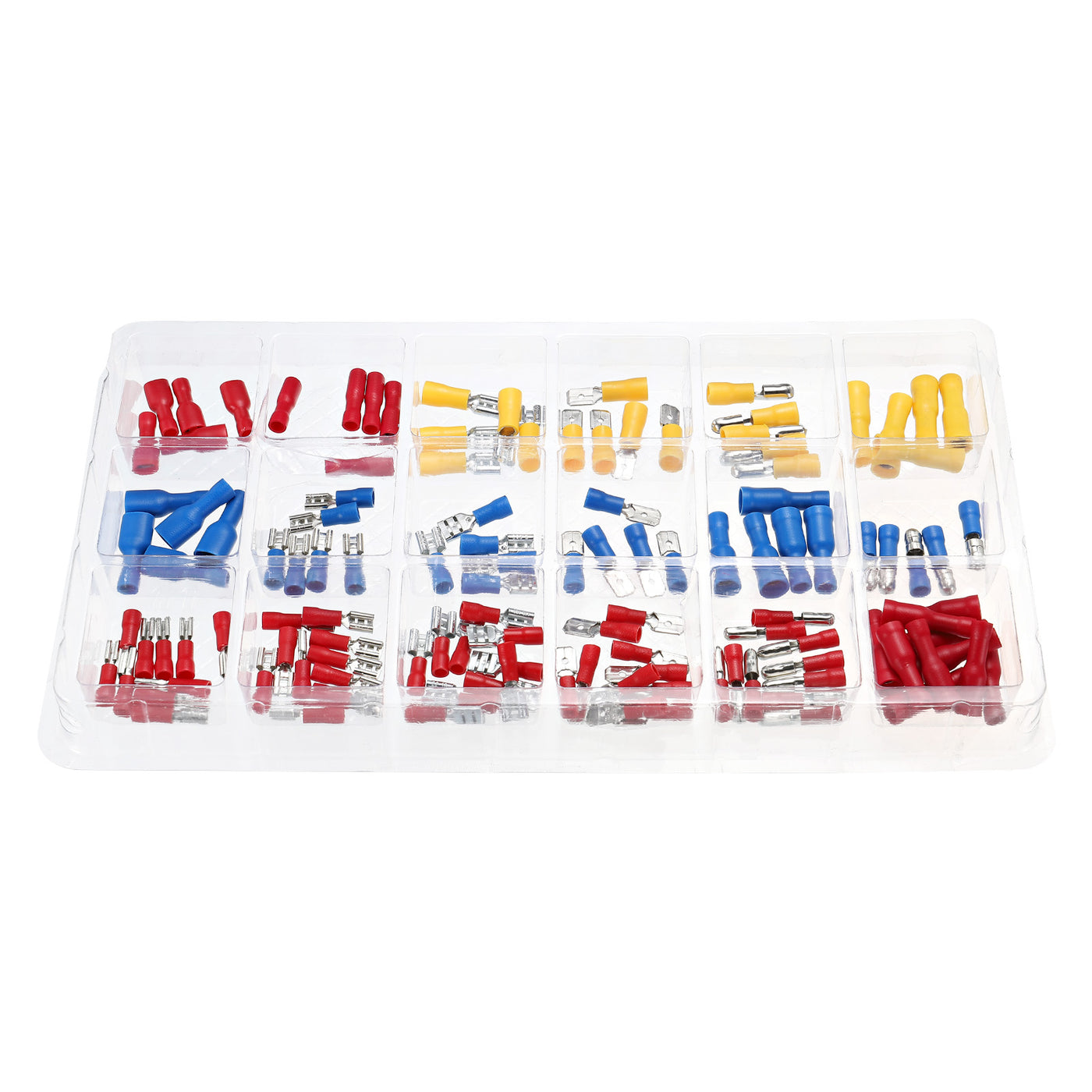 Harfington Electrical Connectors 120PCS Crimp Terminal for Home Automotive Boat Truck 1Set