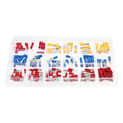 Harfington Electrical Connectors 120PCS Crimp Terminal for Home Automotive Boat Truck 1Set