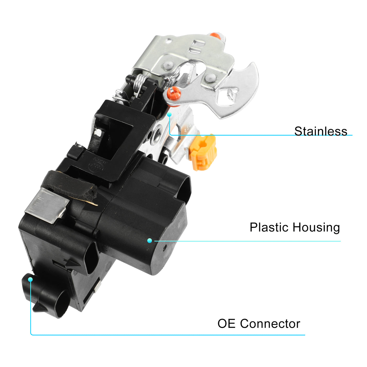 X AUTOHAUX 2pcs Power Door Lock Actuator Motor Front Left and Right Side for GMC Sierra 2500 1995-2004 for Chevrolet Silverado 2500 1999-2004 931-319 15053682