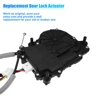 Harfington 51247303443 Rear Trunk Tailgate Door Lock Latch Actuator Assembly for BMW X5 2014-2018