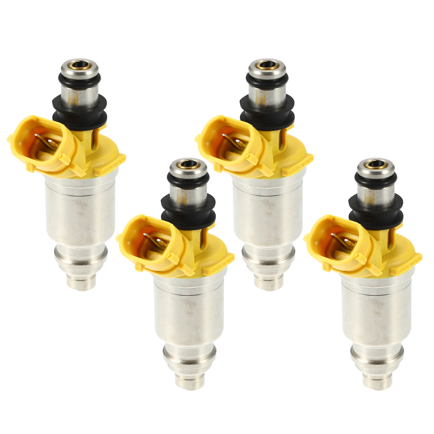 ACROPIX Car Fuel Injector Nozzle Replace for Toyota Celica 2.2L 1990-1992 23209-74040 - Pack of 4 Yellow