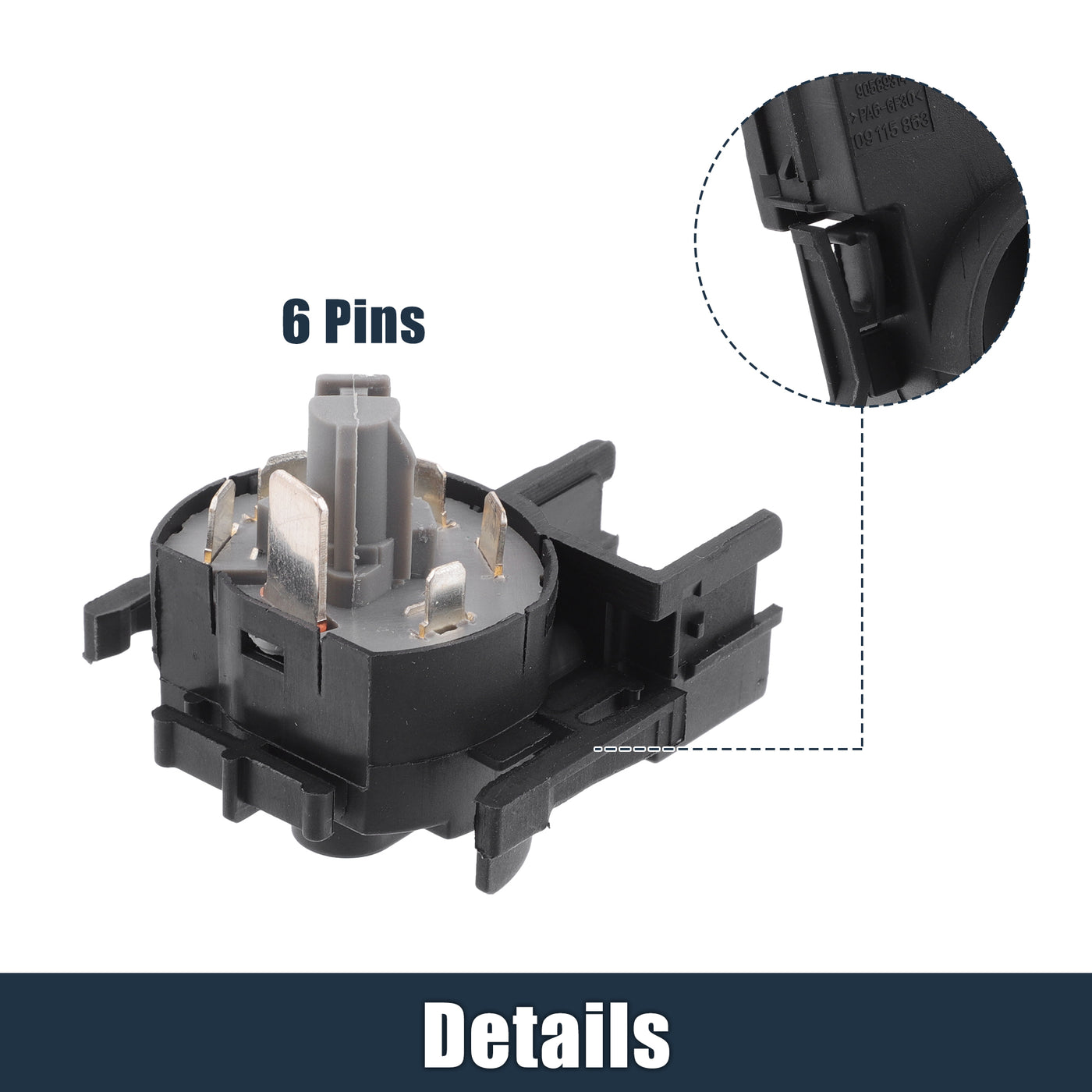 X AUTOHAUX 90589314 Ignition Starter Switch Engine Start Stop Button for Opel Zafira a MK1 1998 1999 2000 2001 2002 2003 2004 2005 0914863