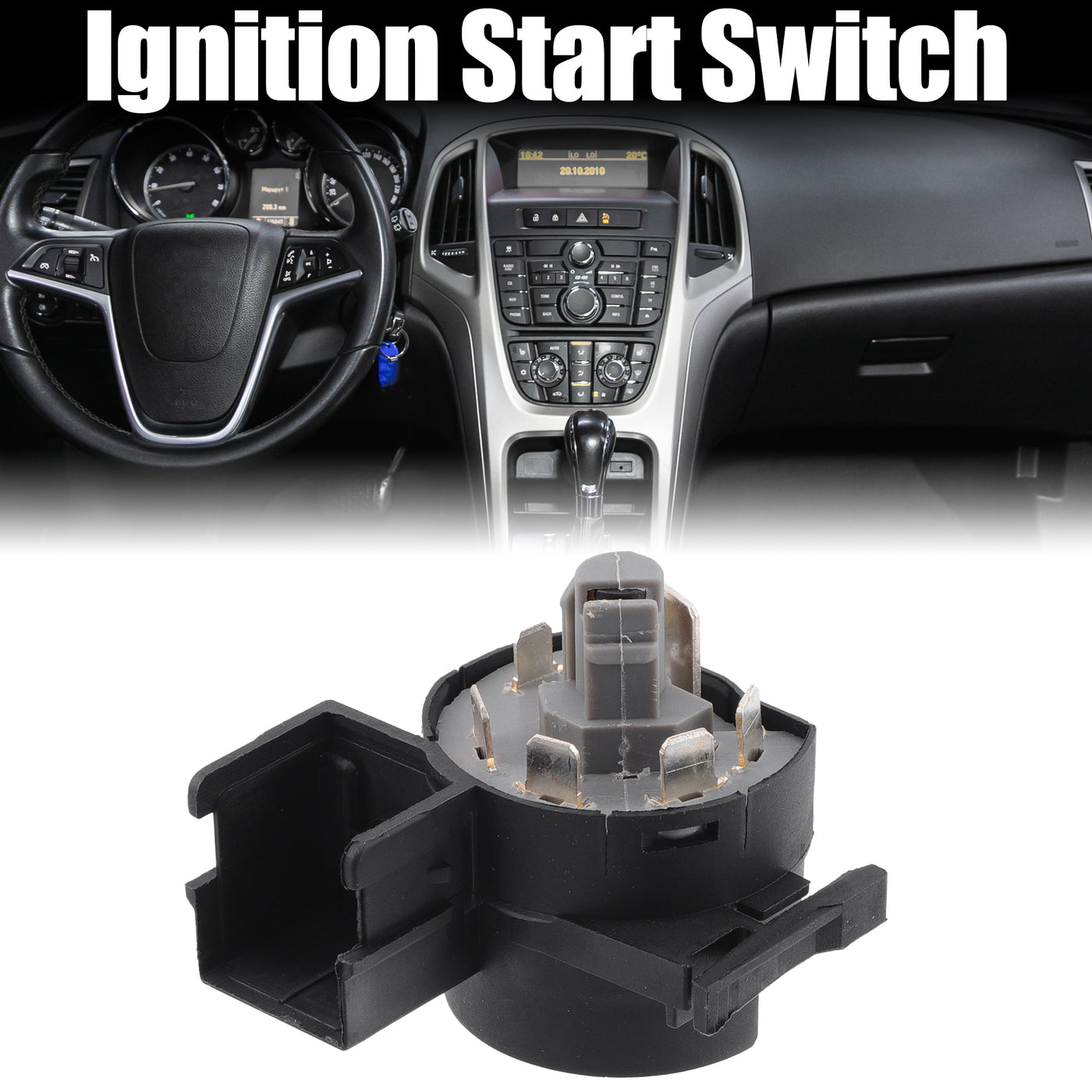 X AUTOHAUX 90589314 Ignition Starter Switch Engine Start Stop Button for Opel Zafira a MK1 1998 1999 2000 2001 2002 2003 2004 2005 0914863