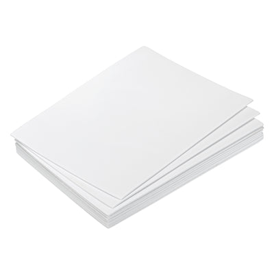 Harfington EVA Foam Sheets White 7.6 Inch x 5.9 Inch 2mm Thickness for Crafts DIY Pack of 10