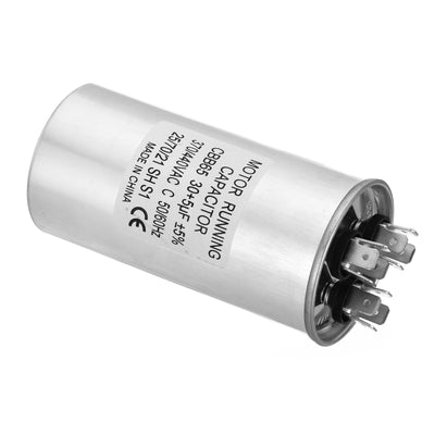 Harfington CBB65 30+5uf Run Capacitor, 30+5mfd AC 370/440V Aluminum Case with 3 Terminal