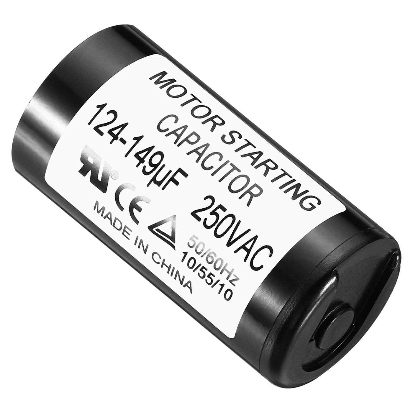 Harfington Motor Start Capacitor, 124-149uF/Mfd 250V 50/60Hz CD60 Run Capacitor Motor Starting Capacitor for Electric Motor Starts Running