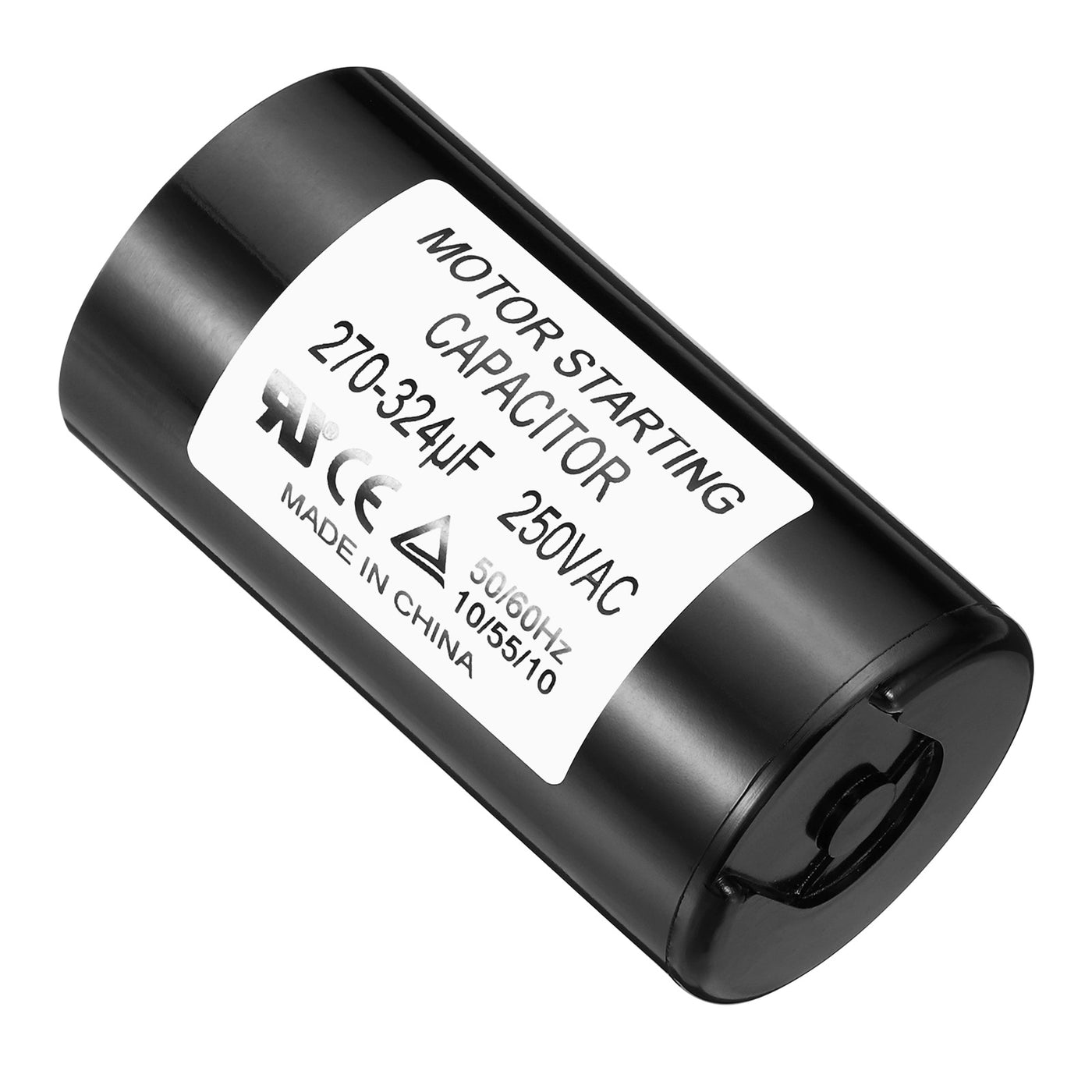 Harfington Motor Start Capacitor, 270-324uF/Mfd 250V 50/60Hz CD60 Run Capacitor Motor Starting Capacitor for Electric Motor Starts Running