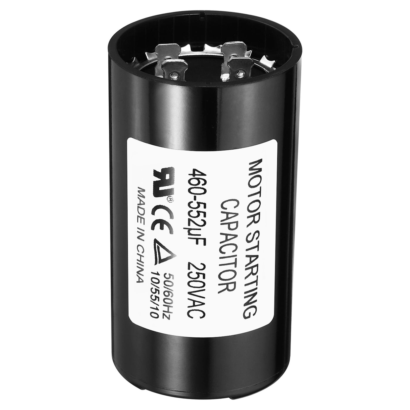 Harfington Motor Start Capacitor, 460-552uF/Mfd 250V 50/60Hz CD60 Run Capacitor Motor Starting Capacitor for Electric Motor Starts Running